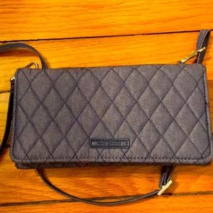 Vera Bradley denim 3 in 1 crossbody.